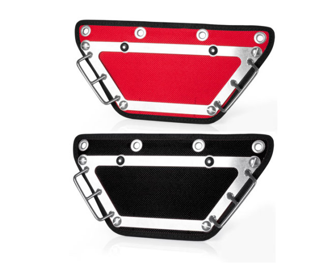 sidemount butt plate