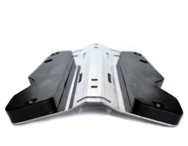 integrated lead weight for backplate